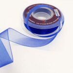 Cinta transparente azul