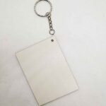 Llavero rectangular mdf durolac 12 unidades