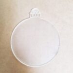 Esfera porta cinta acrilica 7cm
 12 unidades