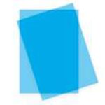 Mica Acetato celeste carta