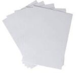 Papel opalina lisa blanca 200gr 100 hojas a4