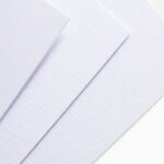 Papel opalina blanca texturizada 200gr  100 hojas A4