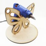 Porta pistola de silicona mariposa