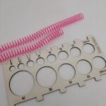 Regla medidor de espirales 4:1