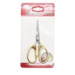 Tijeras doradas punta fina