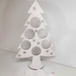 Arbol  sublimable   con esferas sublimables 5 unidades