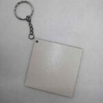 Llavero cuadrado mdf durolac 12 unidades