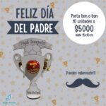 Porta bono o bon copa y pelota 10 unidades