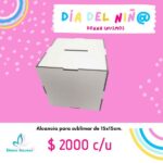 Alcancía de 15 x 15 cm sublimable