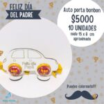 Porta bono o bon  auto 10 unidades