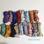 Elástico glitter de 5 metros x color