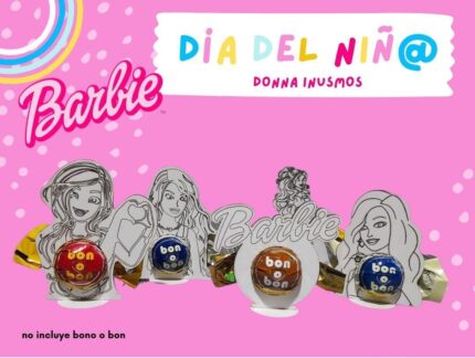 Porta bon o bon de barbie 12 unidades