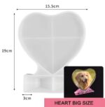 Molde de corazón mas base XL