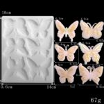 Molde de resina mariposa grande - Imagen 2