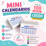 Mini calendarios 2027