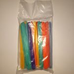 Palos de helado color