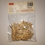 Mini perritos color crema