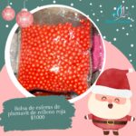 Relleno de plumavit Rojo