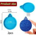 Molde de esfera navideña 2 unidades