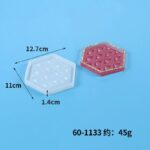 Molde porta  vasos ovalado