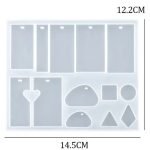 Molde para resina llaveros