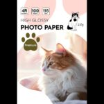 Papel fotográfico 4R  115gr 100 hojas