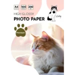 Papel fotográfico glossy 200gr A4 LILY