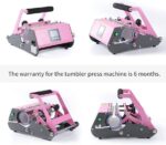 Estampadora de tazones  doble rosada