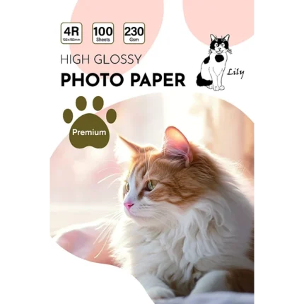 Papel fotográfico glossy  4R  230gr LILY