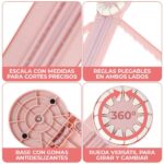 Guillotina 12 diseños rosada