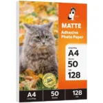 Papel fotográfico Adhesivo 128gr Matte