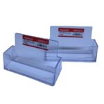 Porta tarjetas de acrílico 2 unidades