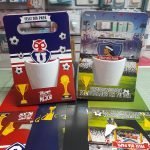 Caja para tazones manilla 12 unidades