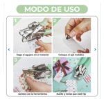 Remachadora para ojetillos  con maleta