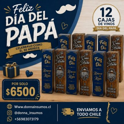 Cajas de vino 12 unidades surtidas