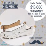 Porta celular de zapatilla 10 unidades