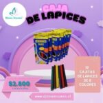 Lapices 12 cajas de 6 colores