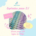 Espiral paso 2:1 surtido 26mm 5 tiras