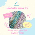 Espiral paso 2:1 surtido 32mm 5 tiras