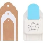 Perforadora de tag celeste