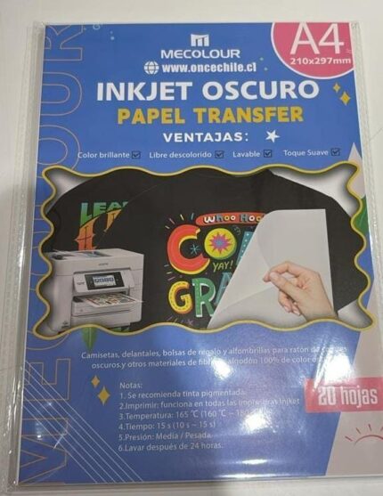 Transfert telas oscuras A4