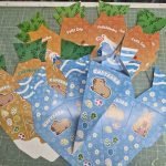 Zanahorias de cartón 
12 unidades