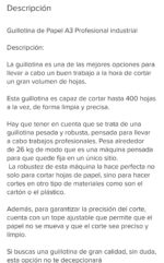 Guillotina semi industrial A3 - Imagen 2