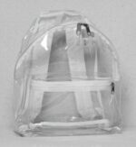 Mochila pvc 20x20cm con bolsillo - Imagen 2