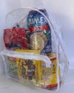 Mochila pvc 20x20cm con bolsillo - Imagen 3