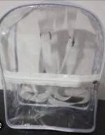 Mochila pvc 20x20cm con bolsillo