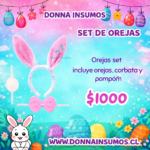 Pack orejas de conejo
