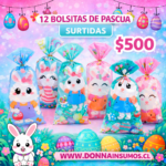 Bolsas de celofan Pascua 
12 unidades surtidas