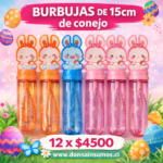 Burbujas de conejo 
12 unidades