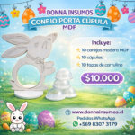 Conejo porta cúpula